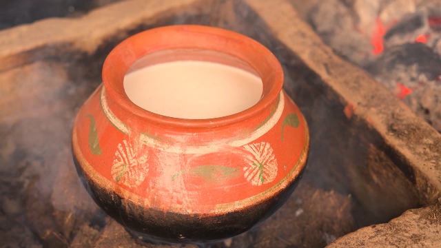 Sattvik-certified Bilona Ghee processing unit